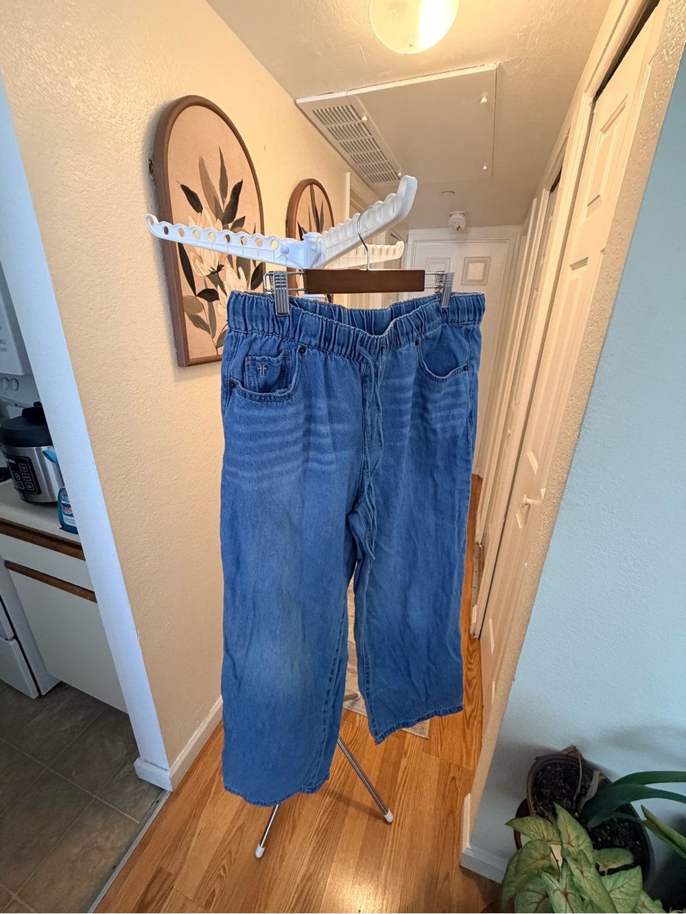 Frye Blue Denim Pull-On Jeans
